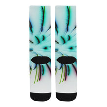 Load image into Gallery viewer, Fireworks Burst Negative Trouser Socks (For Men)