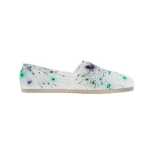 Load image into Gallery viewer, Fireworks Spray Negative Unisex Classic Canvas Slip-On (Model 1206)