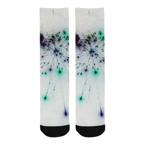 Fireworks Spray Negative Trouser Socks (For Men)