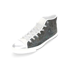 Load image into Gallery viewer, Livingstone Daisy Flower Glowing Women&#39;s Classic High Top Canvas Shoes (Model 017)