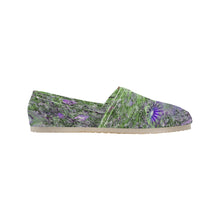 Load image into Gallery viewer, Jellyfish Blooms Purple Unisex Classic Canvas Slip-On (Model 1206)