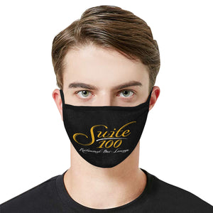 suite100black Mouth Mask in One Piece (Model M02)