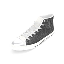 Load image into Gallery viewer, Stained Glass Glowing Women&#39;s Classic High Top Canvas Shoes (Model 017)