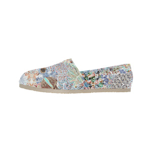 Paisley Matters Negative Unisex Classic Canvas Slip-On (Model 1206)