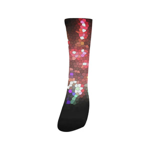 Fireworks Burst Mosaic Trouser Socks (For Men)