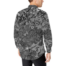 Load image into Gallery viewer, Perfectly Paisley Black and White Men&#39;s All Over Print Casual Dress Shirt (Model T61)