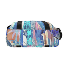 Load image into Gallery viewer, Surfboards Blue Large Capacity Duffle Bag (Model 1715)