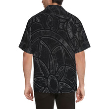 Load image into Gallery viewer, Stained Glass Glowing Hawaiian Shirt (Model T58)