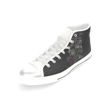 Load image into Gallery viewer, Fireweed Flower Glowing Women&#39;s Classic High Top Canvas Shoes (Model 017)