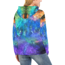 Load image into Gallery viewer, Splash of Color Negative All Over Print Hoodie (for Women)