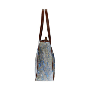 Marbled Abstract Negative Classic Tote Bag (Model 1644)